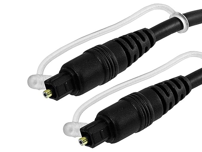 Premium S/PDIF (Toslink) Digital Optical Audio Cable, 50ft