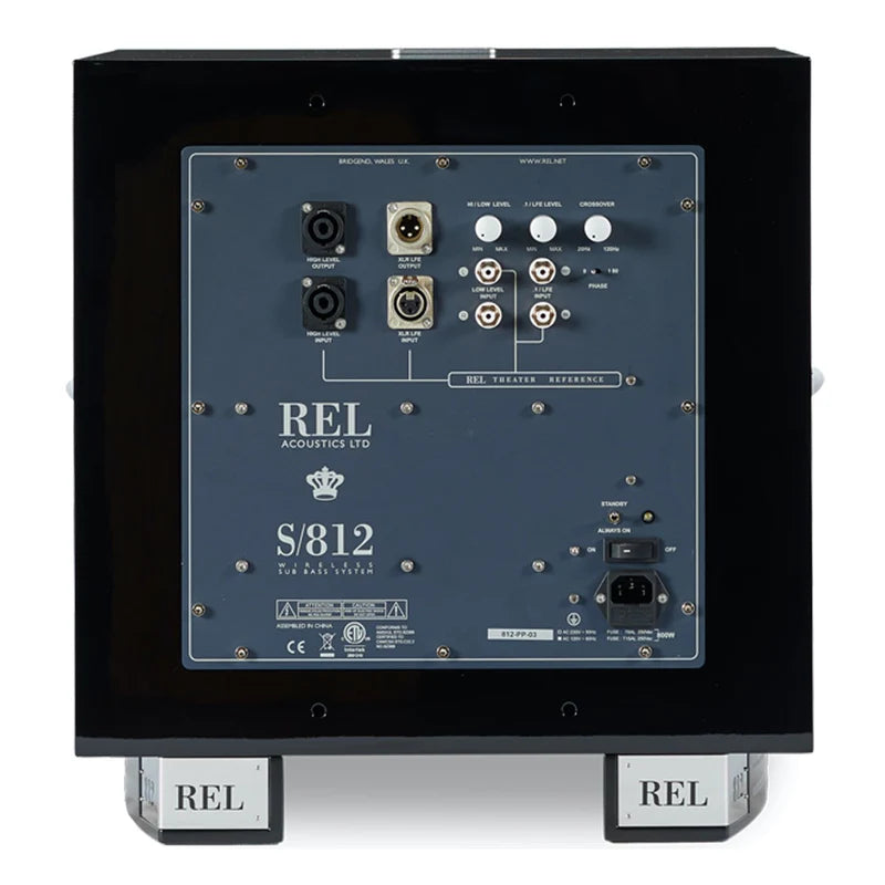 REL Acoustics S/812 - Active Subwoofer