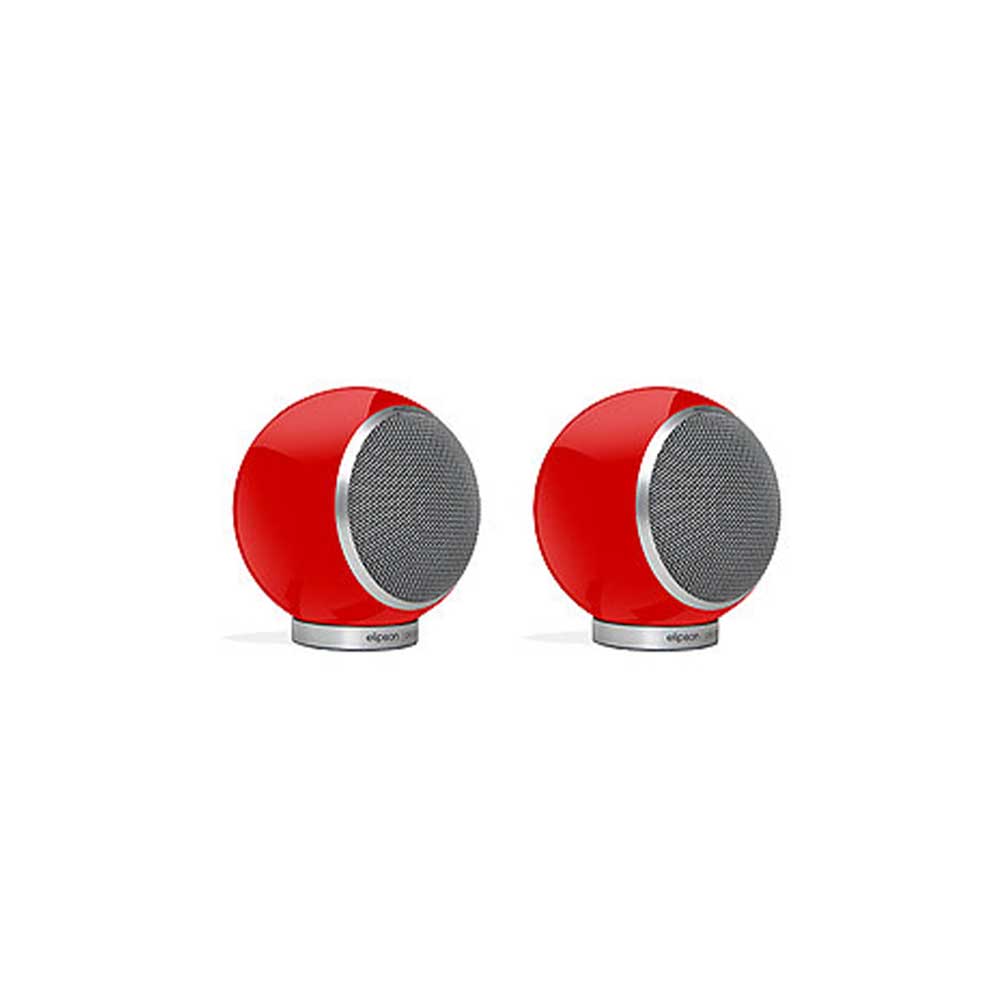 Elipson Planet M 5.0 Speakers Red pair