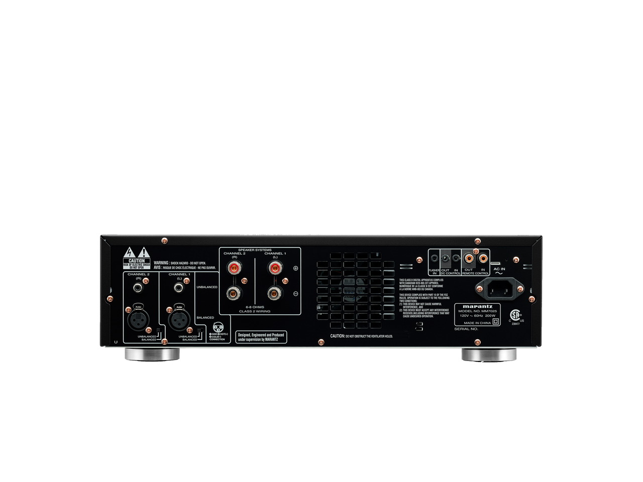 Marantz MM-7025 - Perfect volume