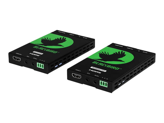 Blackbird 4K Pro HDBaseT Extender Kit, IR, 70m with PoC, RS232, HDCP 2.2