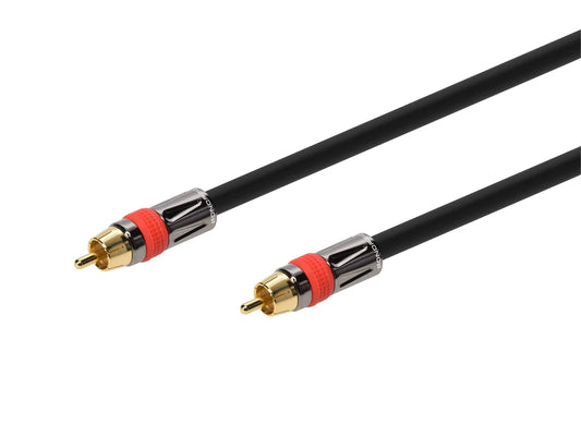 12ft High-quality Coaxial Audio/Video RCA CL2 Rated Cable - RG6/U 75ohm (for S/PDIF, Digital Coax, Subwoofer, and Composite Video)