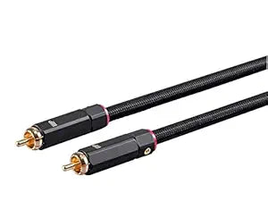 Onix Series Digital Coaxial Audio/Video RCA Subwoofer CL2 Rated Cable, RG-6/U 75-ohm 12ft - Perfect volume