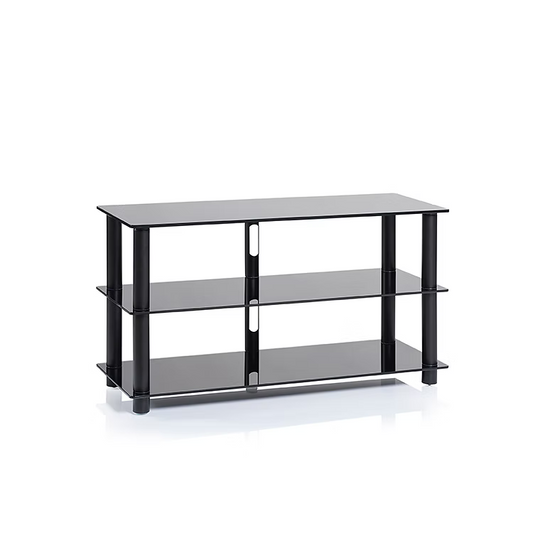 EPUR 3 AV FURNITURE/CLEAR SATIN /BLACK SATIN