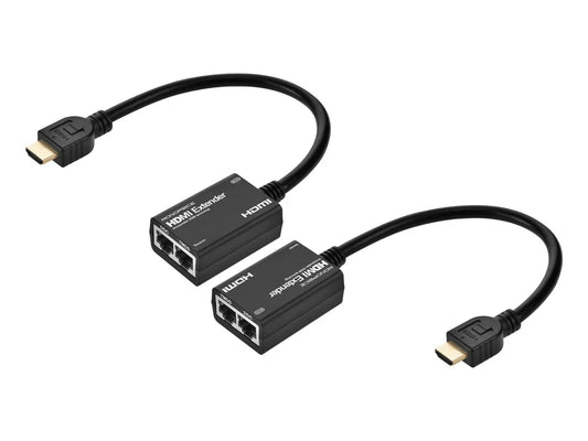 HDMI® Extender Using Cat5e or CAT6 Cable - Extend Upto 98ft