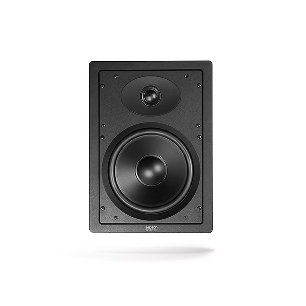 ELIPSON IN WALL SPEAKER 1 TWEET + HP21 (8")  WHITE MAGNETIC GRID