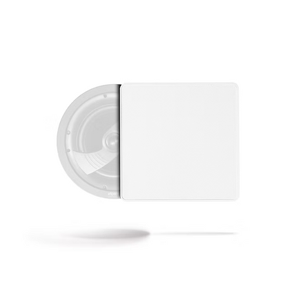 ELIPSON IN WALL or CEILING  8" WHITE MAGNETIC   SQUARE GRID