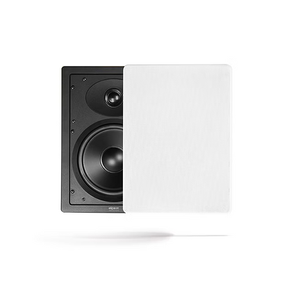 ELIPSON IN WALL SPEAKER 1 TWEET + HP16 (6")  WHITE MAGNETIC GRID
