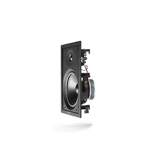 ELIPSON IN WALL SPEAKER 1 TWEET + HP21 (8")  WHITE MAGNETIC GRID