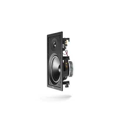 ELIPSON IN WALL SPEAKER 1 TWEET + HP21 (8")  WHITE MAGNETIC GRID