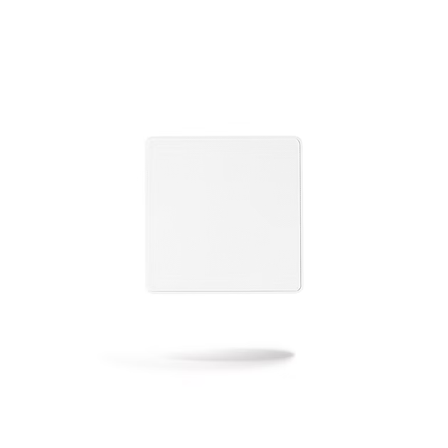 ELIPSON IN WALL or CEILING  6" WHITE MAGNETIC   SQUARE GRID