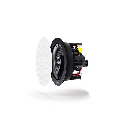 ELIPSON IN CEILING SPEAKER 1 TWEET + HP10 (4")  WHITE ULTRA SLIM MAGNETIC GRID (8 Ohm)