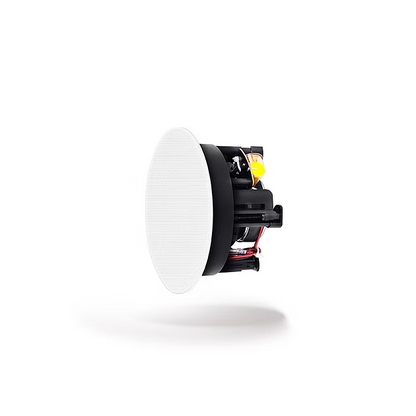 ELIPSON IN CEILING SPEAKER 1 TWEET + HP10 (4")  WHITE ULTRA SLIM MAGNETIC GRID (8 Ohm)