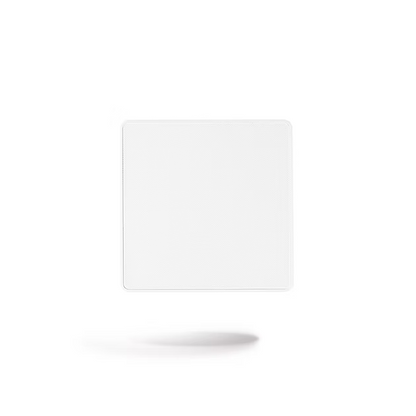 ELIPSON IN WALL or CEILING  8" WHITE MAGNETIC   SQUARE GRID