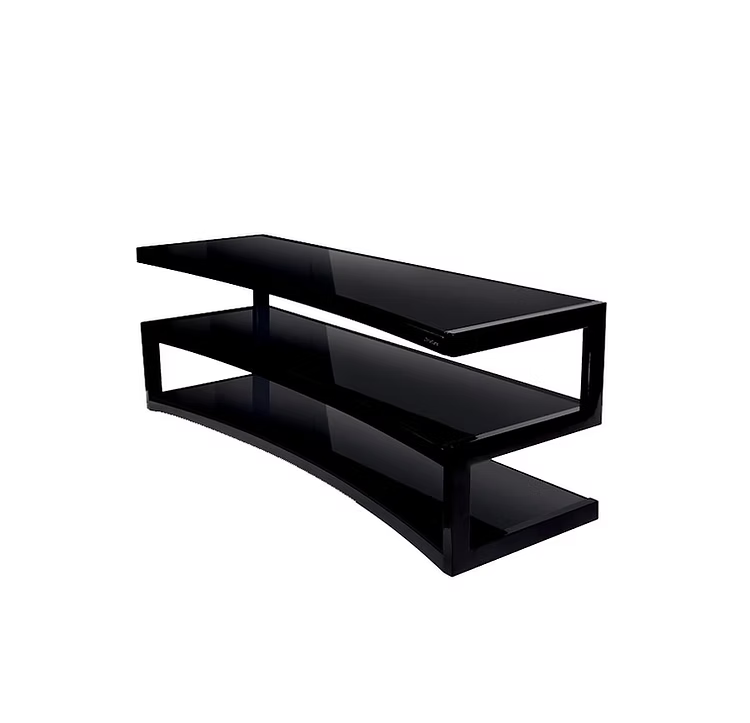 ESSE CURVE FURNITURE/BLACK SATIN/BLACK