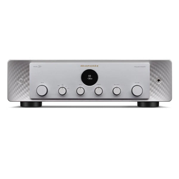 Aluminum chassis and classic design of the Marantz Model 30
