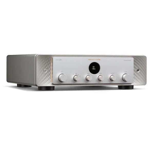 Amplifier setup with turntable and Marantz Model 30 in the system