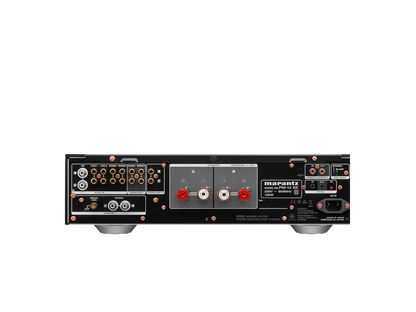 Back panel of Marantz PM12SE showing all inputs and outputs