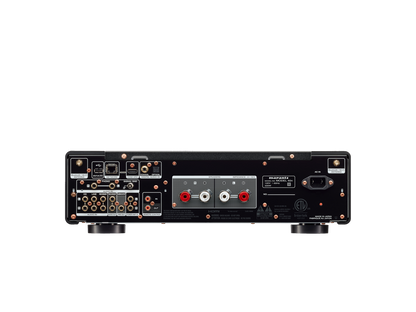Back view of Marantz Model 40n amplifier with input and output ports