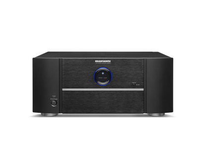 Close-up front view of mm 8077 with buttons and high-end design.
