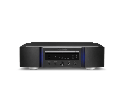 High-resolution Marantz SA-10 SACD player with premium DAC components visible