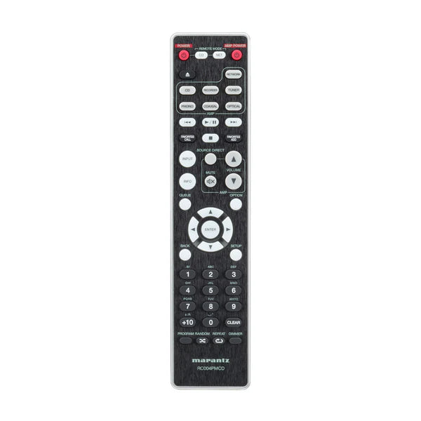 Marantz CD6007 remote control with ergonomic design for easy system operation