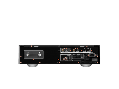 Marantz SA12SE CD player rear view with analog and digital outputs
