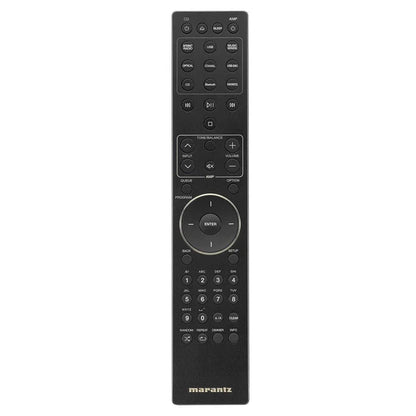 "Marantz SACD 30n remote for easy control of music and volume”