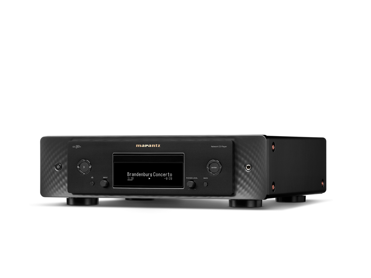 Rear panel of Marantz CD-50n with digital and analog outputs