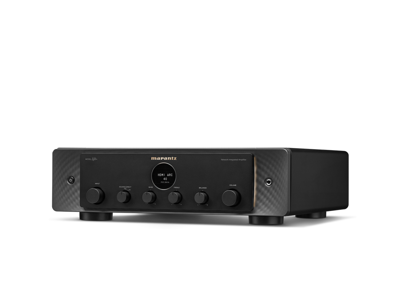 Rear panel of Marantz Model 40n showing audio inputs and outputs