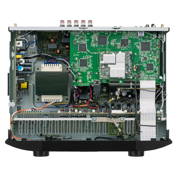Rear panel of Marantz NR1510 AV receiver with multiple inputs