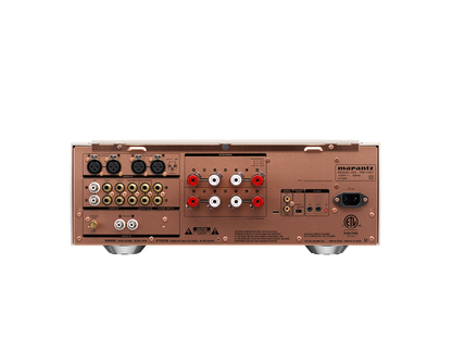 Rear panel of Marantz PM-10 Amplifier showing inputs and outputs