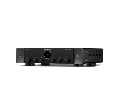 “Side view of Marantz Stereo 70s highlighting vintage design and control knobs.”