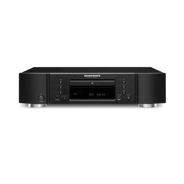 Top view of Marantz CD6007 showing disc tray and control buttons