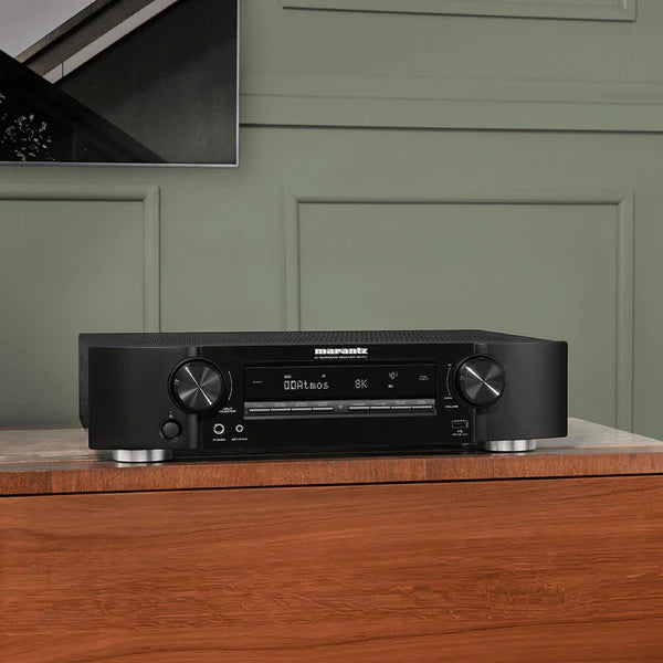 Marantz compact profile and sleek design
