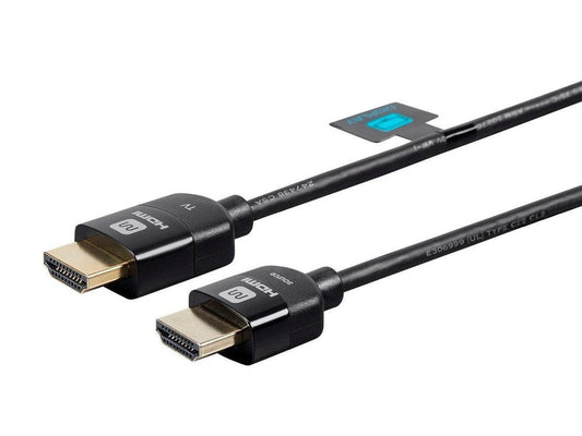 Cabernet Ultra Series Active High Speed HDMI Cable - 4K@60Hz HDR 18Gbps 28AWG YCbCr 4:4:4 CL2 25ft Black